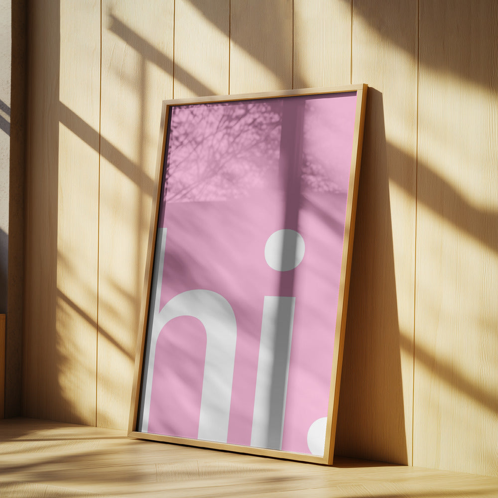 Pink Greeting | Poster