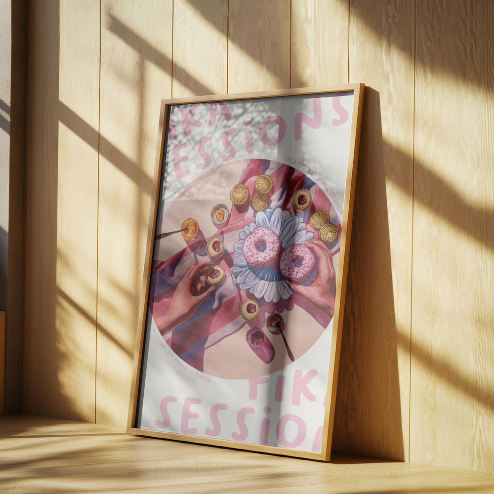 Mittwochs essen wir Pink | Poster
