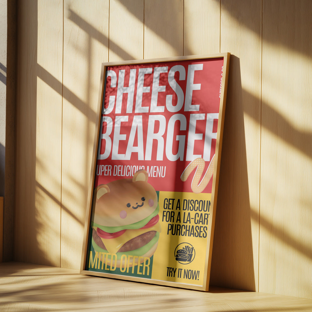 Cheeseburger Angebot | Poster