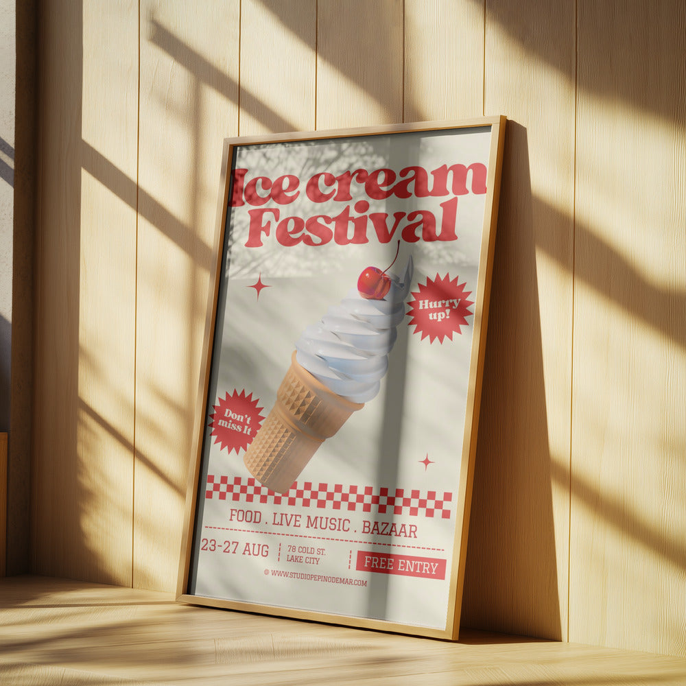 Ice Cream Festival | Poster