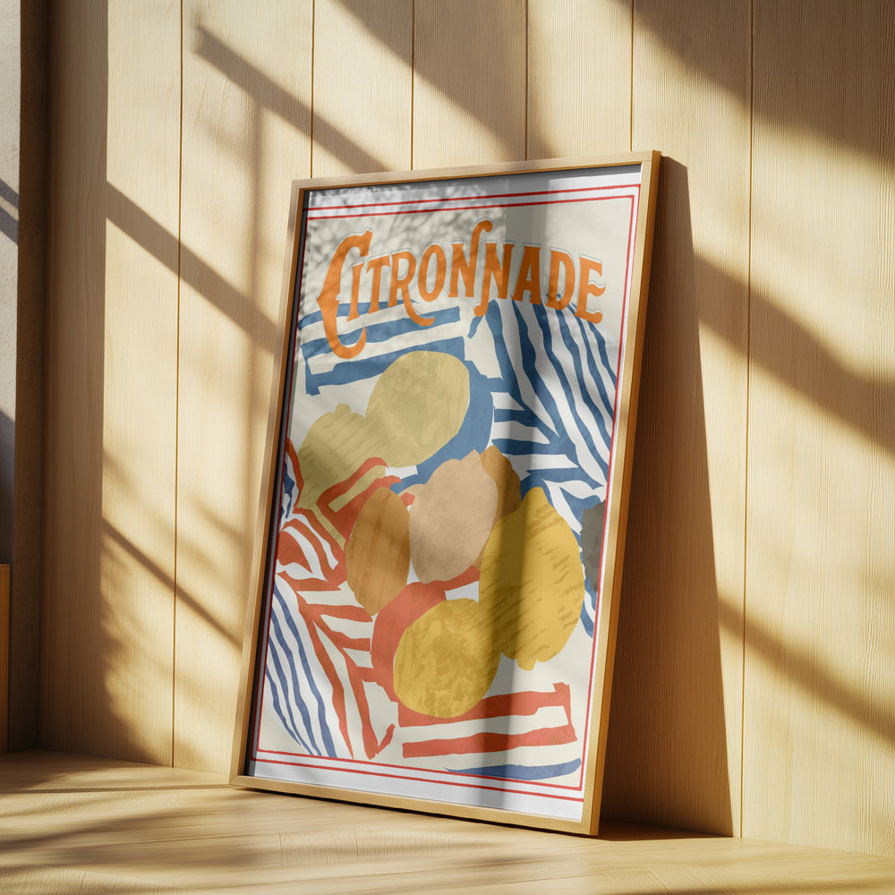 Citronnade Blue and Red | Poster