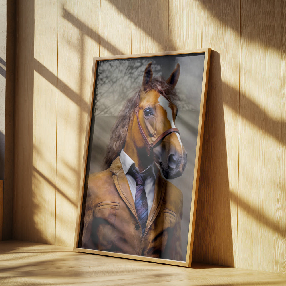 Elegant hästkonst | Poster