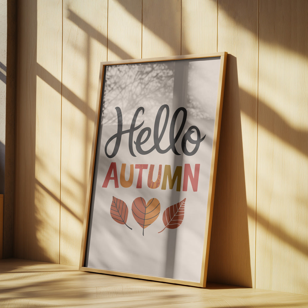 Hello Autumn | Poster
