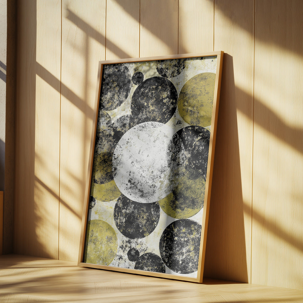 Texturerade cirklar | Poster