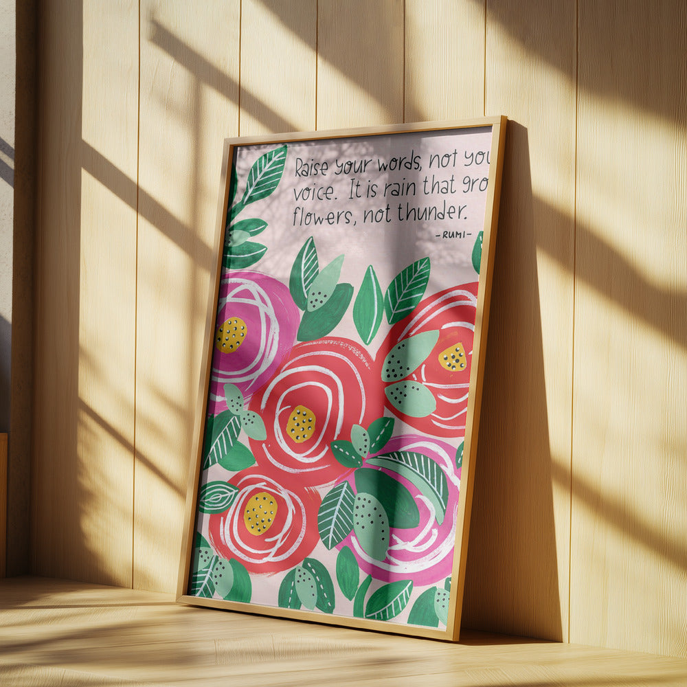 Raise Your Words | Poster