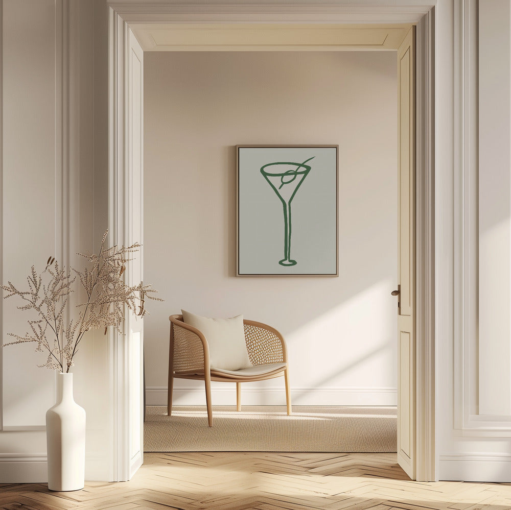 Cocktail Green | Poster
