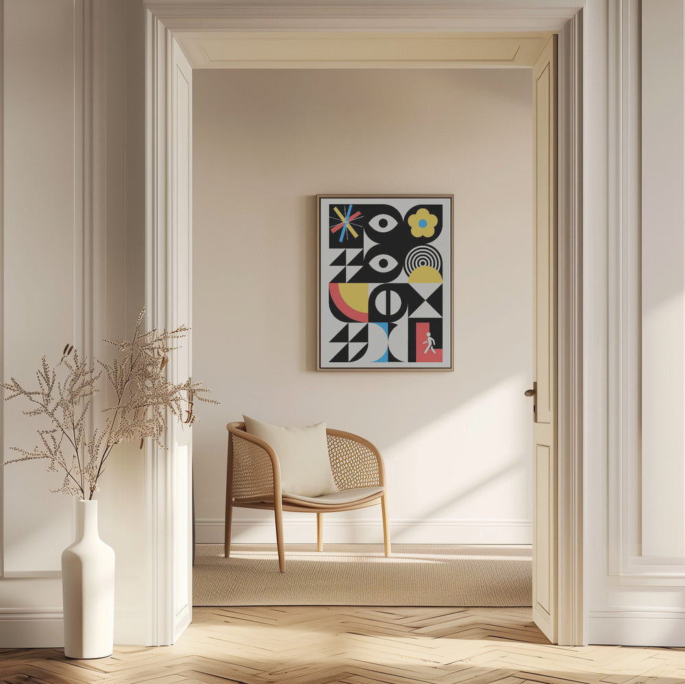 Maximalist Geometrical Surreal Design | Poster