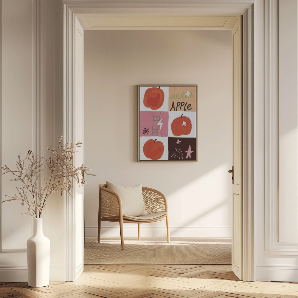 Æble Plakater - Kunsttryk | Plakater - Kunsttryk