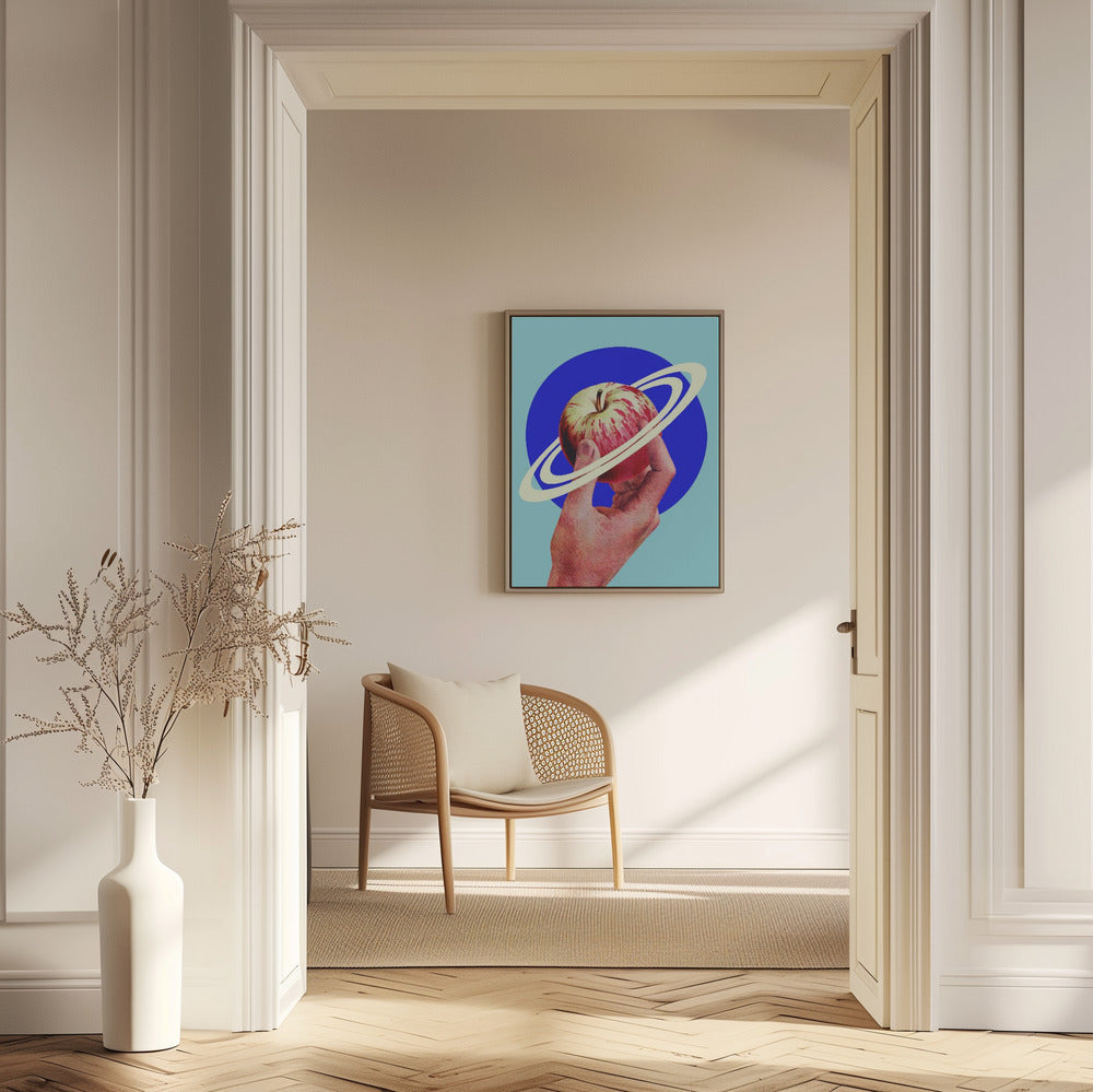 NASA-Weltraumapfel | Poster - Kunstdruck