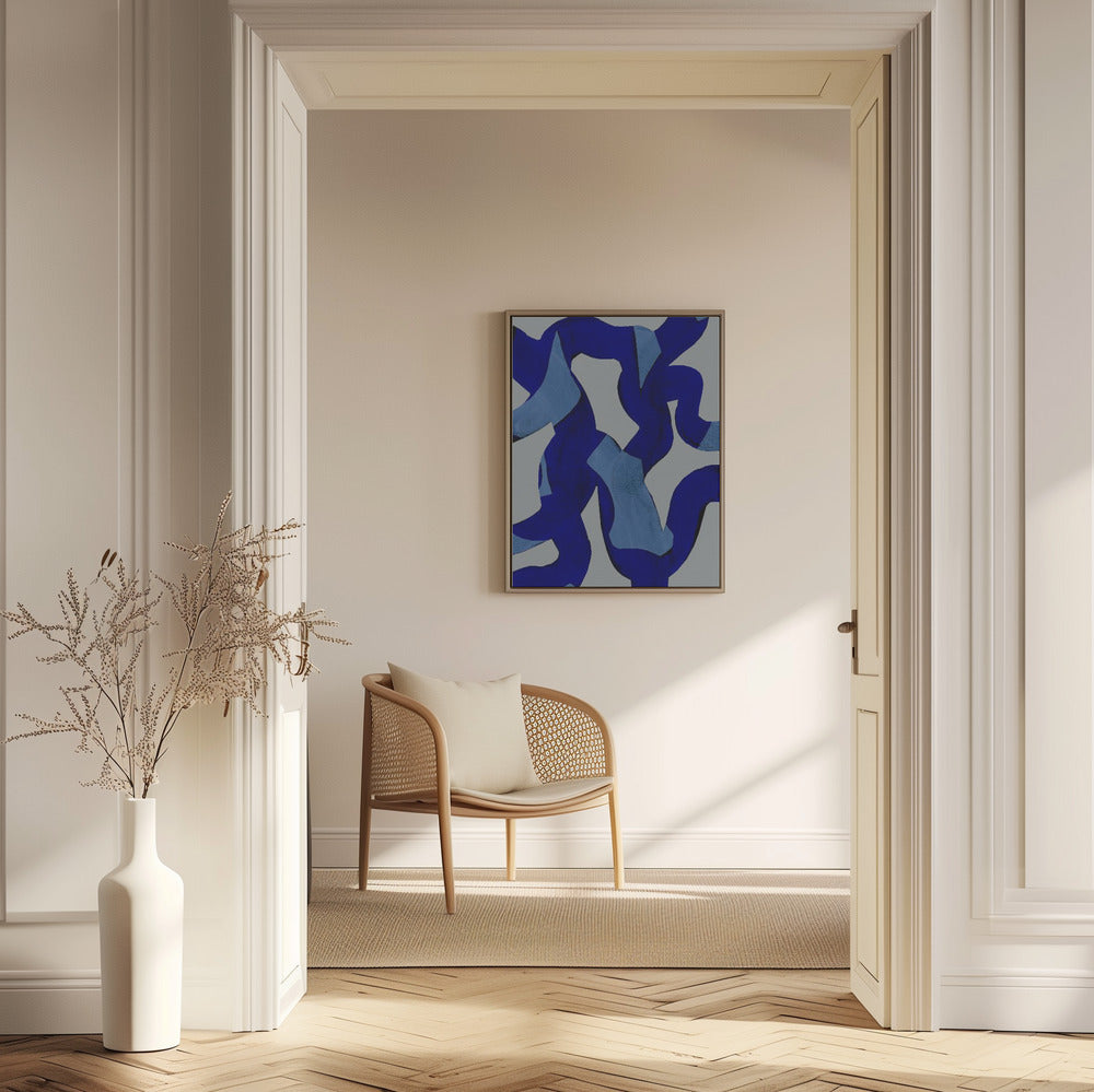 Abstract Brush Strokes 65X | Poster