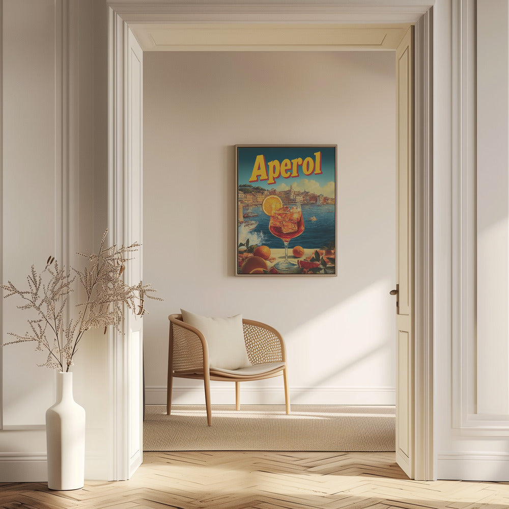 Aperol Vintage -mainos | Julisteet - Taidevedokset