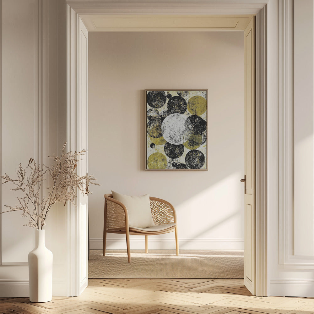 Texturerade cirklar | Poster