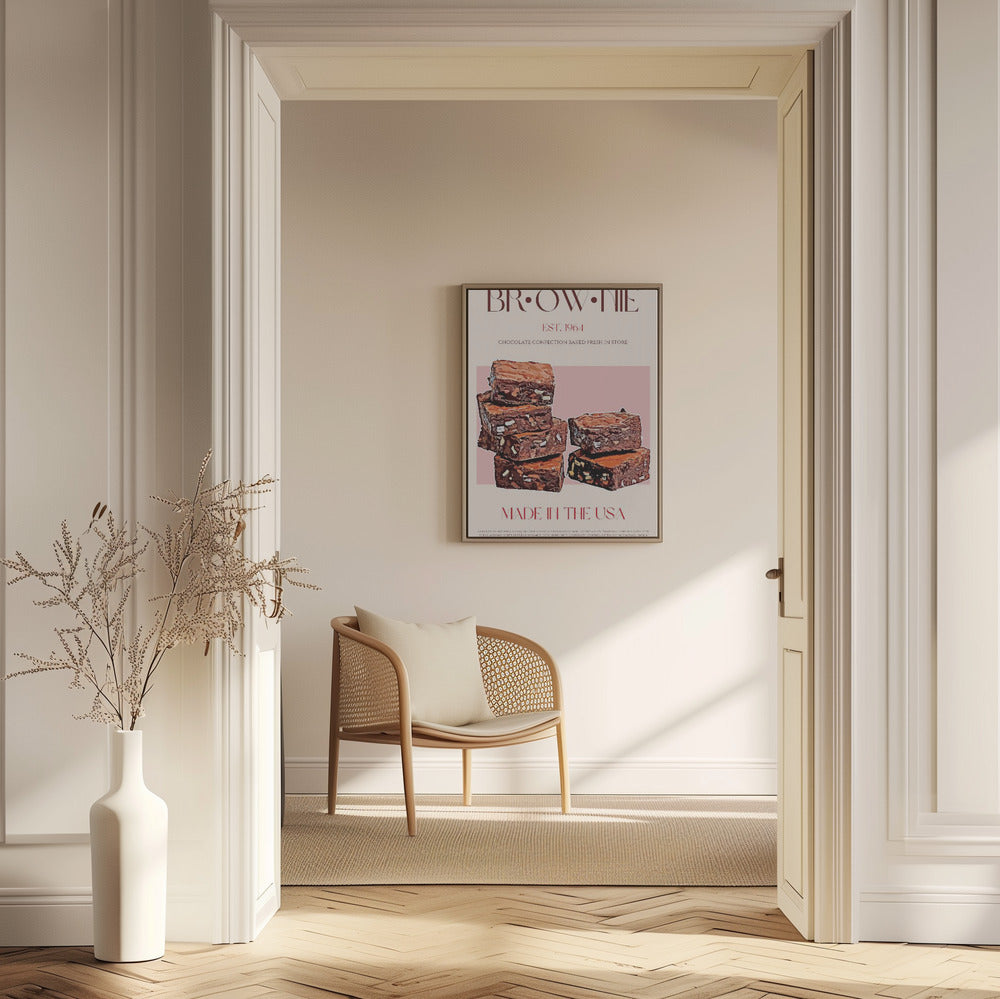 Choco Brownies Delight | Poster