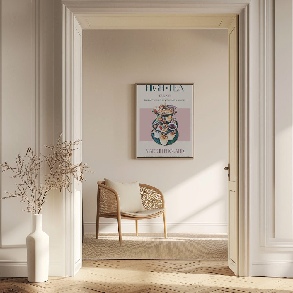 Eleganter High Tea | Poster