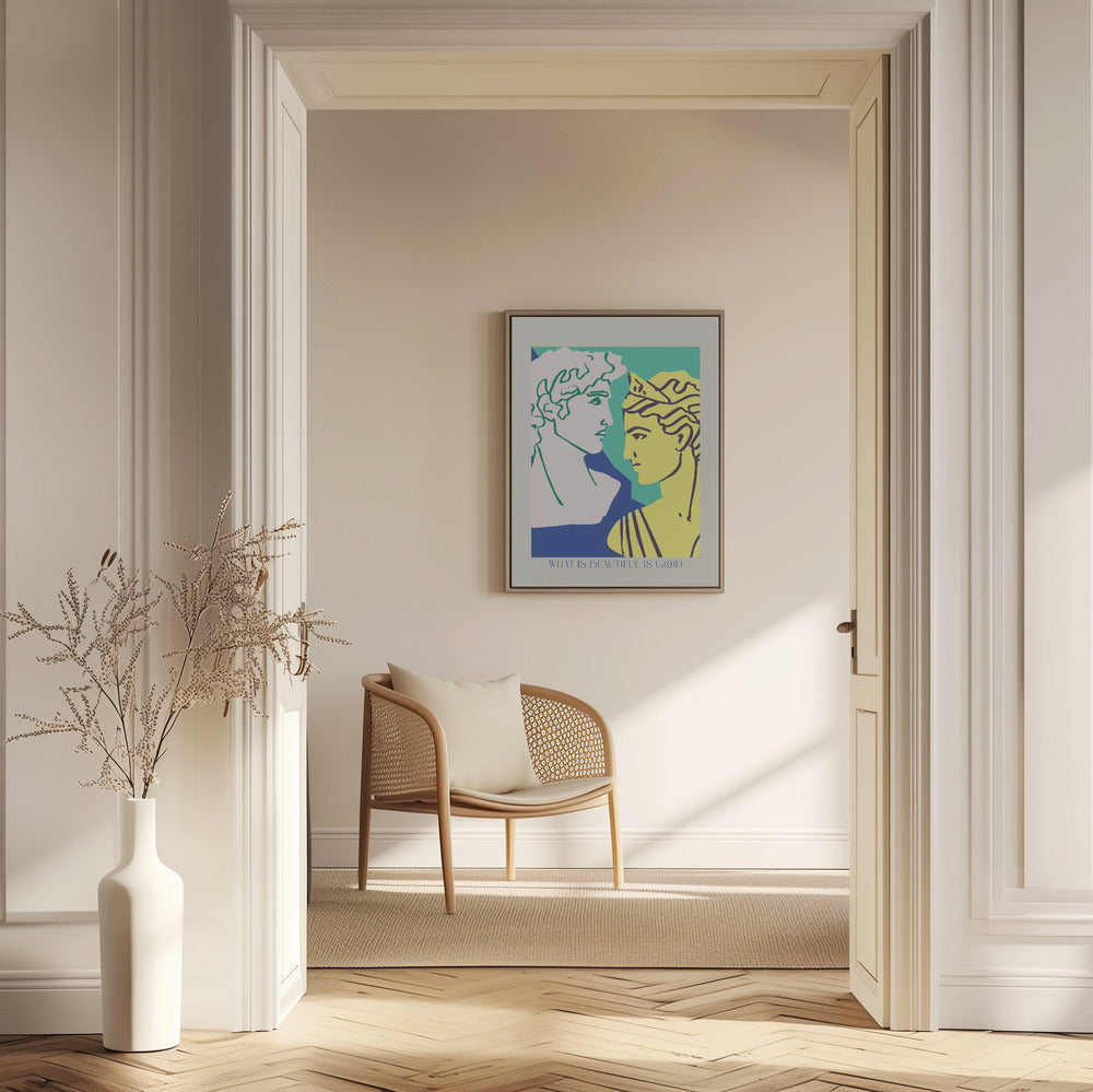 Griechische Eleganz | Poster