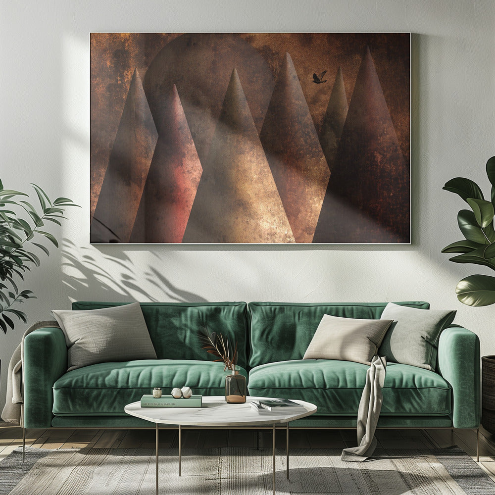 lonely bird | Canvas