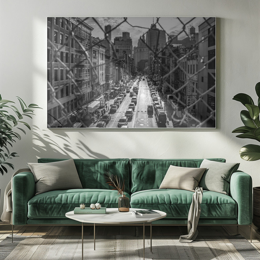New York / China Town | Canvastaulut