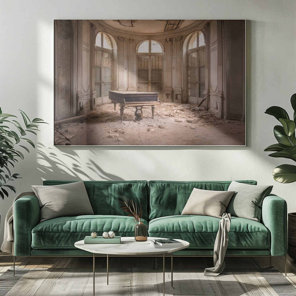 Piano en décomposition | Tableaux sur Toile