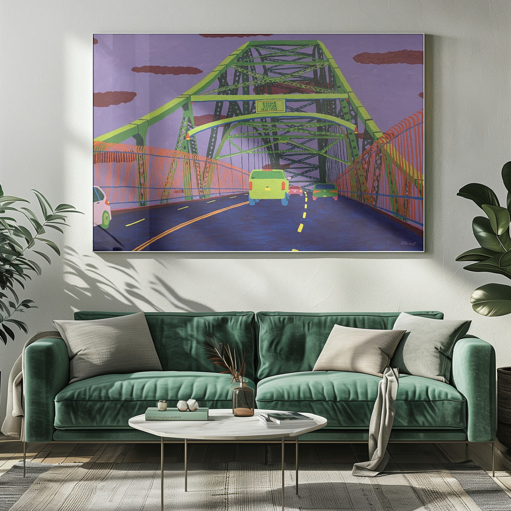 Pont vers Cape Cod | Tableaux sur Toile