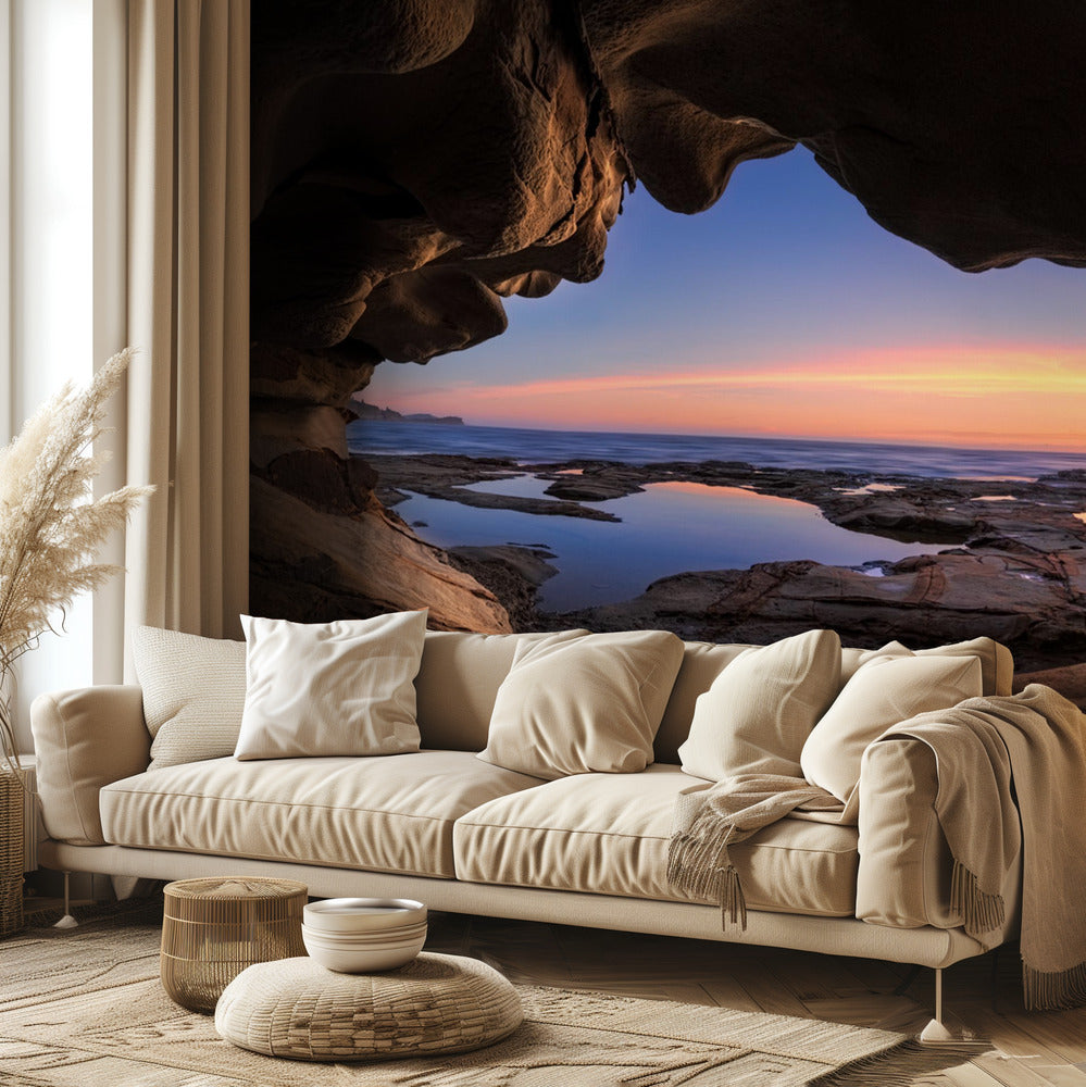 Cueva del mar | Papel Pintado Fotográfico