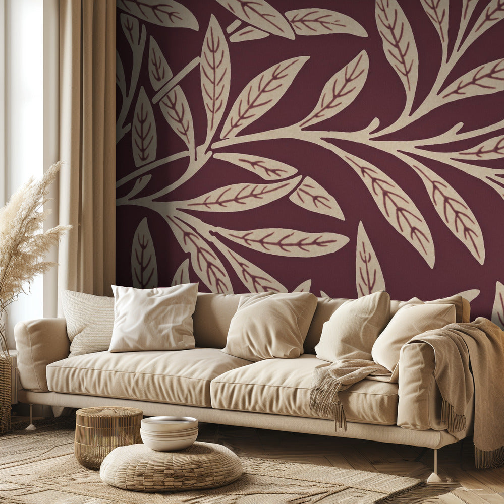 Mural de pared de William Morris 07 | Papel Pintado Fotográfico