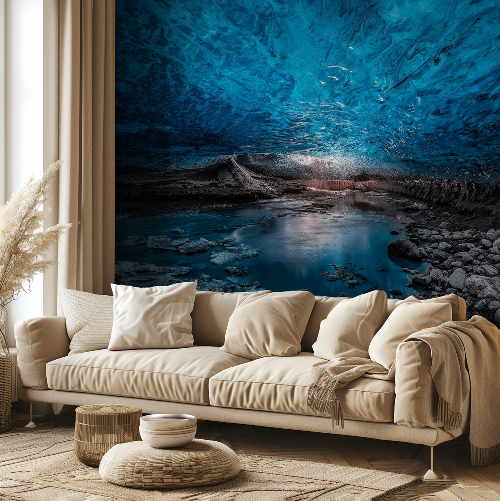Grotte de glace | Papier Peint Photo