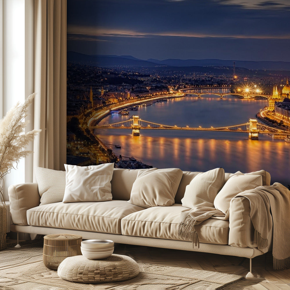 Panorama von Budapest | Fototapeten