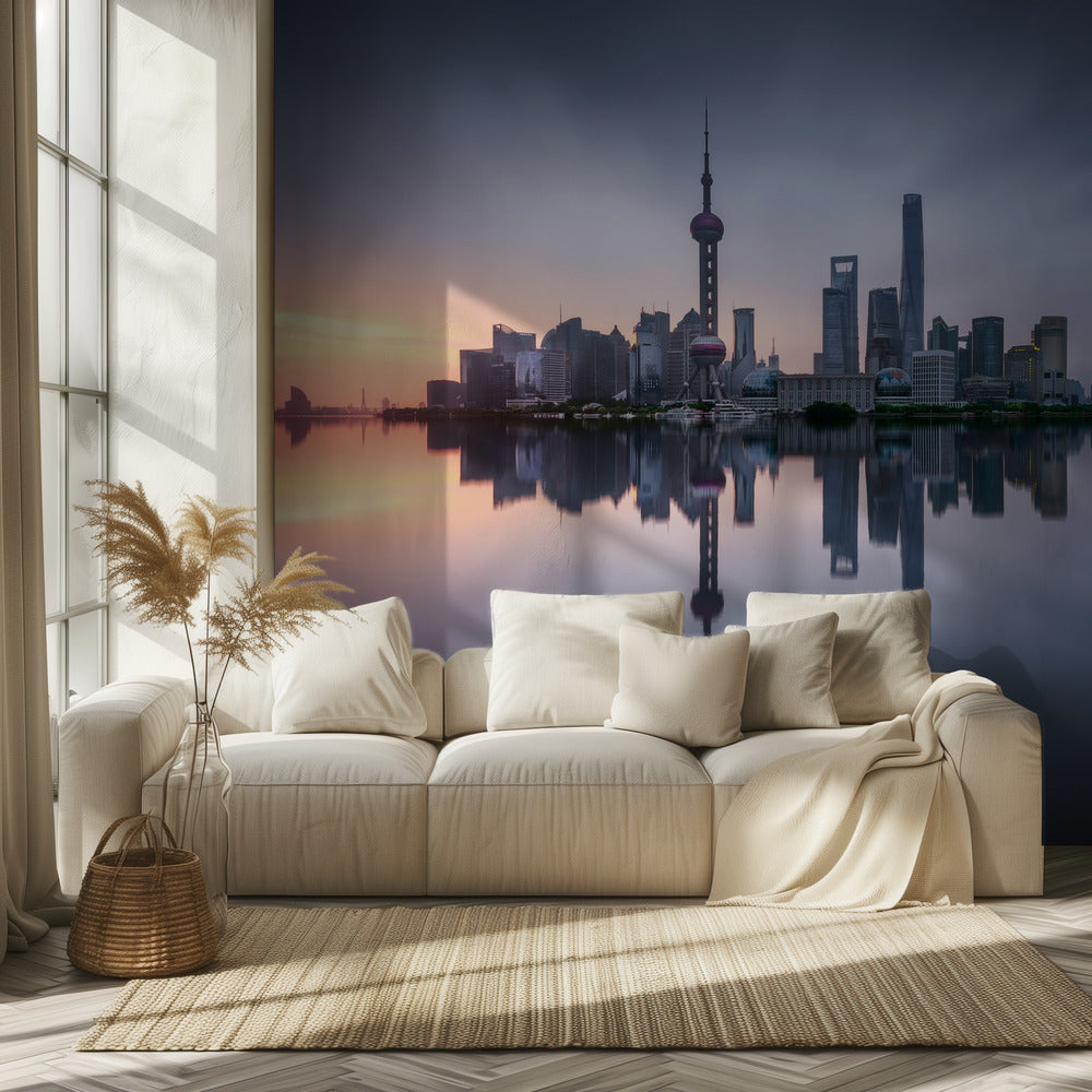 Buongiorno Shanghai | Carta da Parati Fotografica