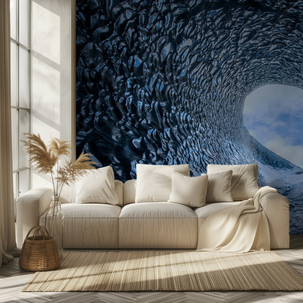 La cueva de hielo | Papel Pintado Fotográfico