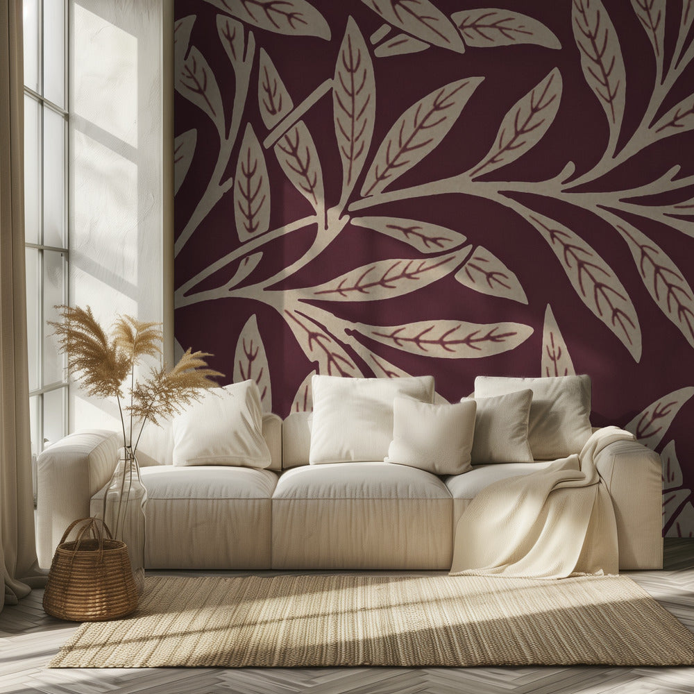 Mural de pared de William Morris 07 | Papel Pintado Fotográfico