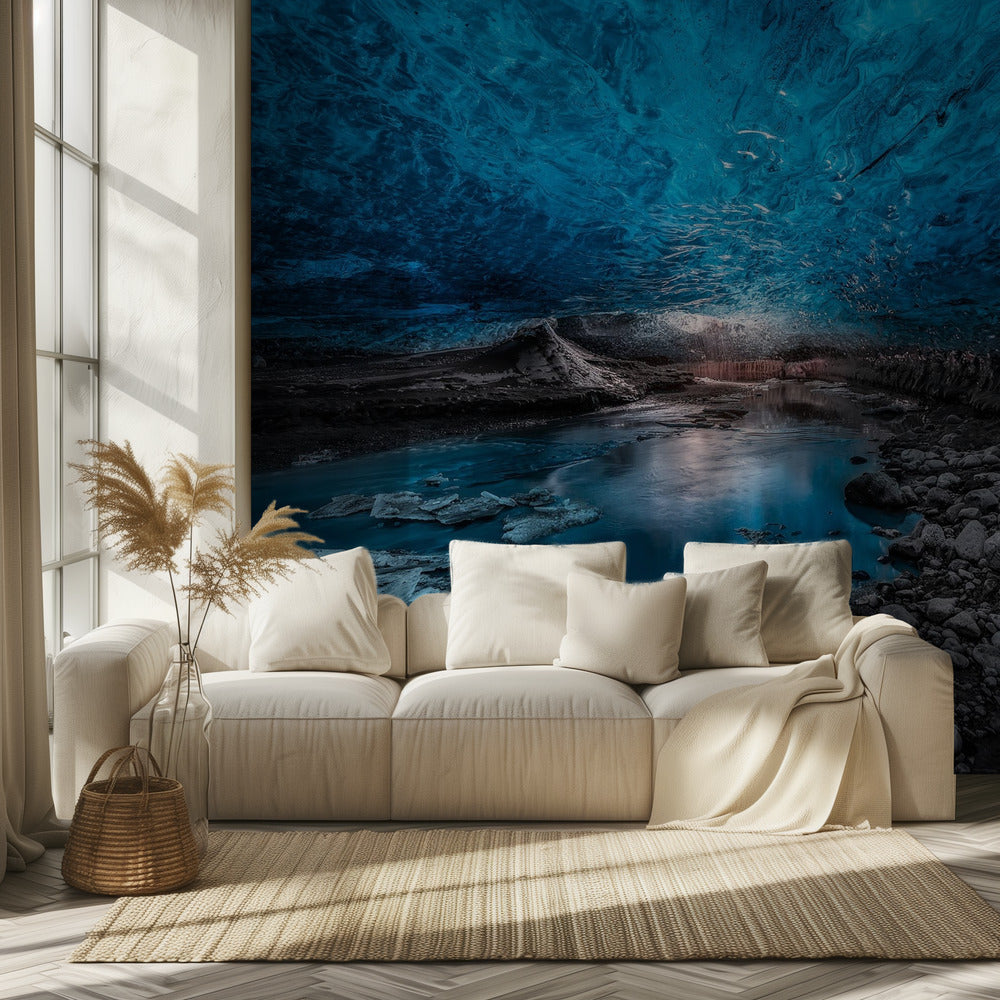 Grotte de glace | Papier Peint Photo