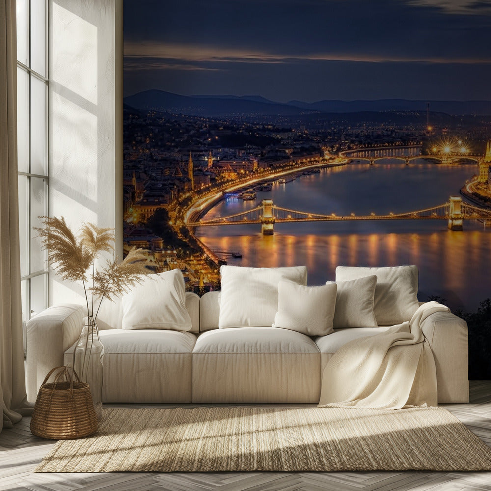 Panorama von Budapest | Fototapeten
