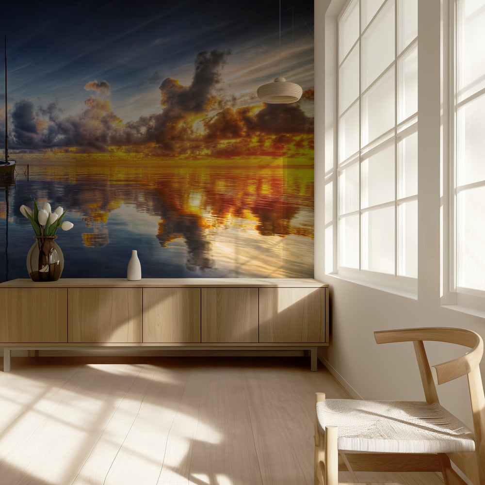 En tid för reflektion | Fototapet