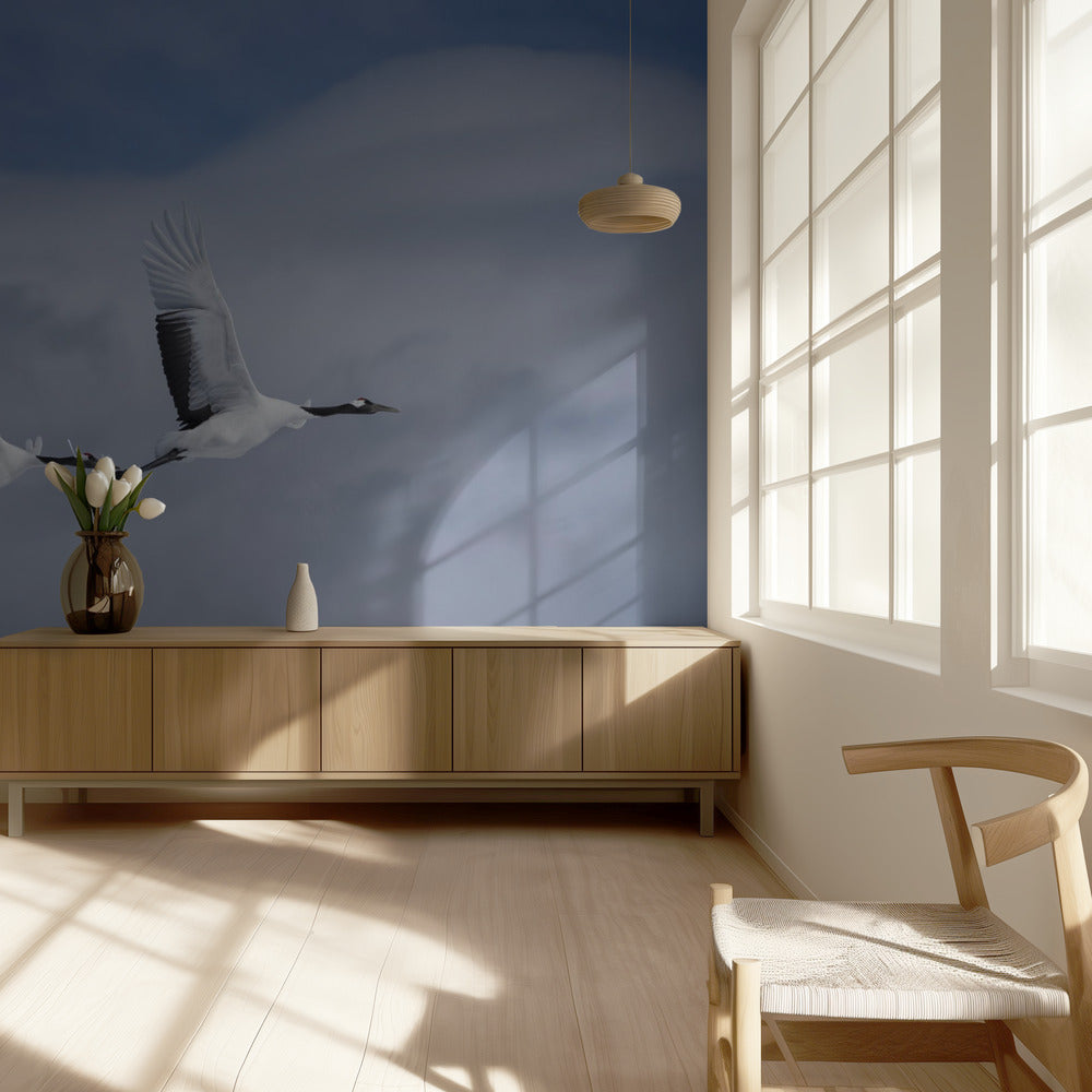 Sandhill en action | Papier Peint Photo