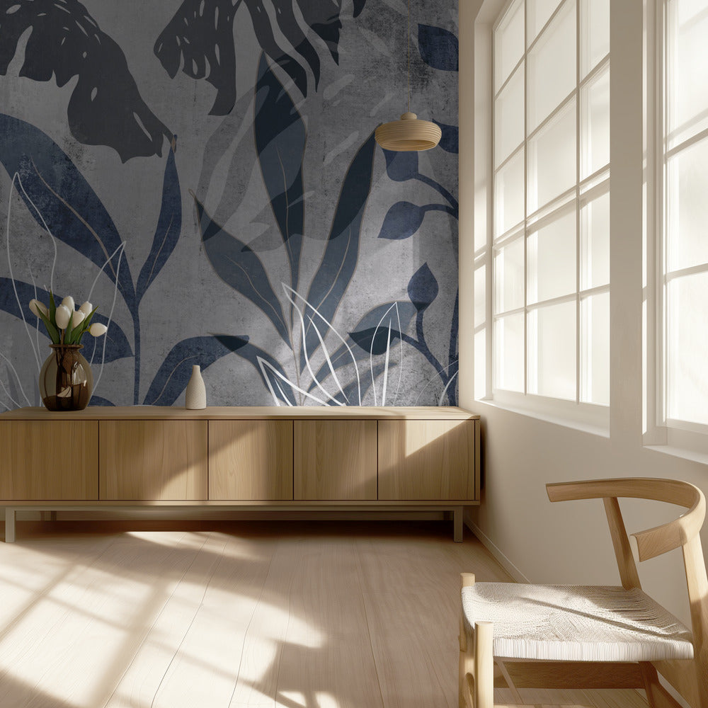 Botanique Moderne N°1 | Papier Peint Photo