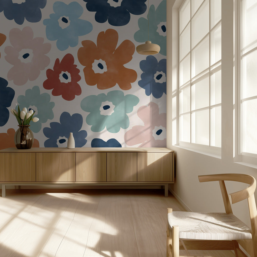 Colorful Floral Pattern | Wallpaper