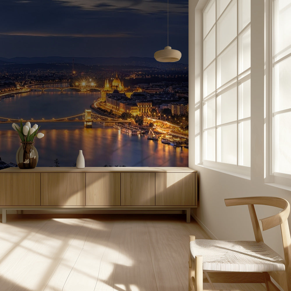 Panorama von Budapest | Fototapeten