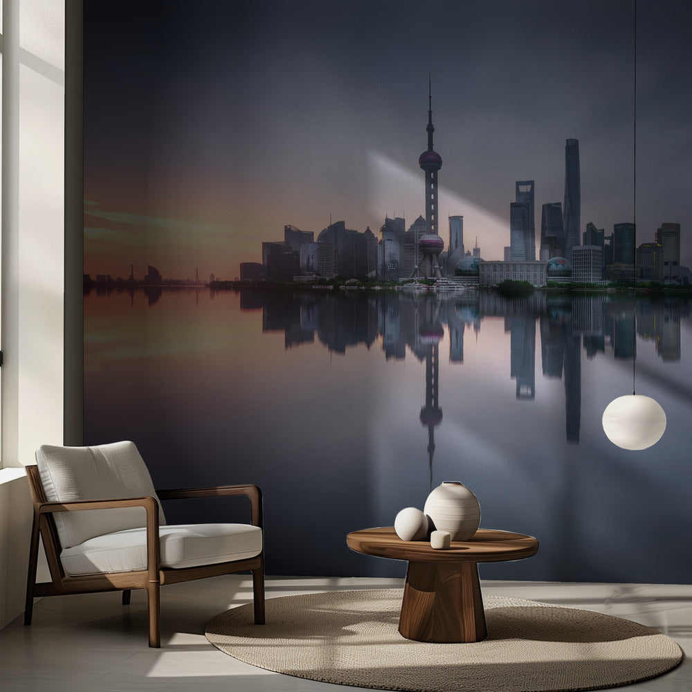 Buongiorno Shanghai | Carta da Parati Fotografica