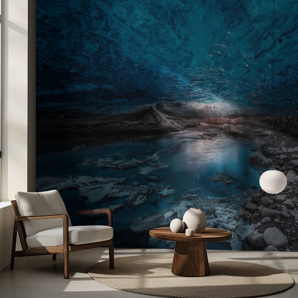 Grotte de glace | Papier Peint Photo
