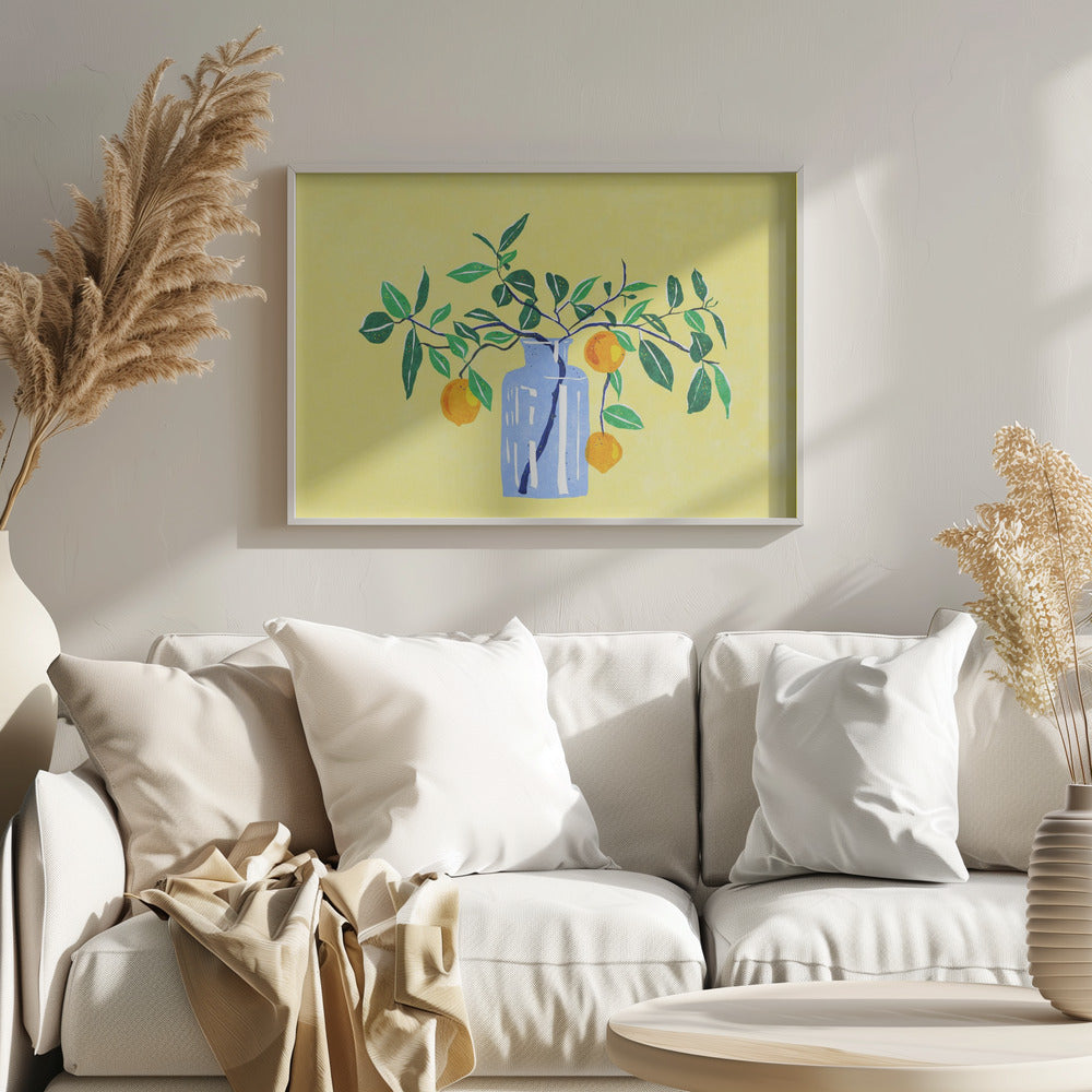 Orangenbaum | Poster - Kunstdruck