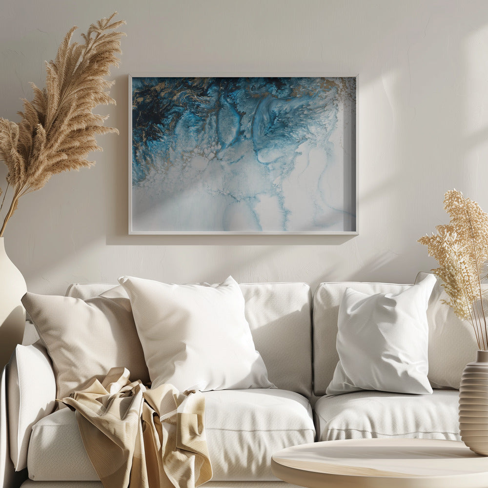 Coastal Art - Coastal Blues | Poster