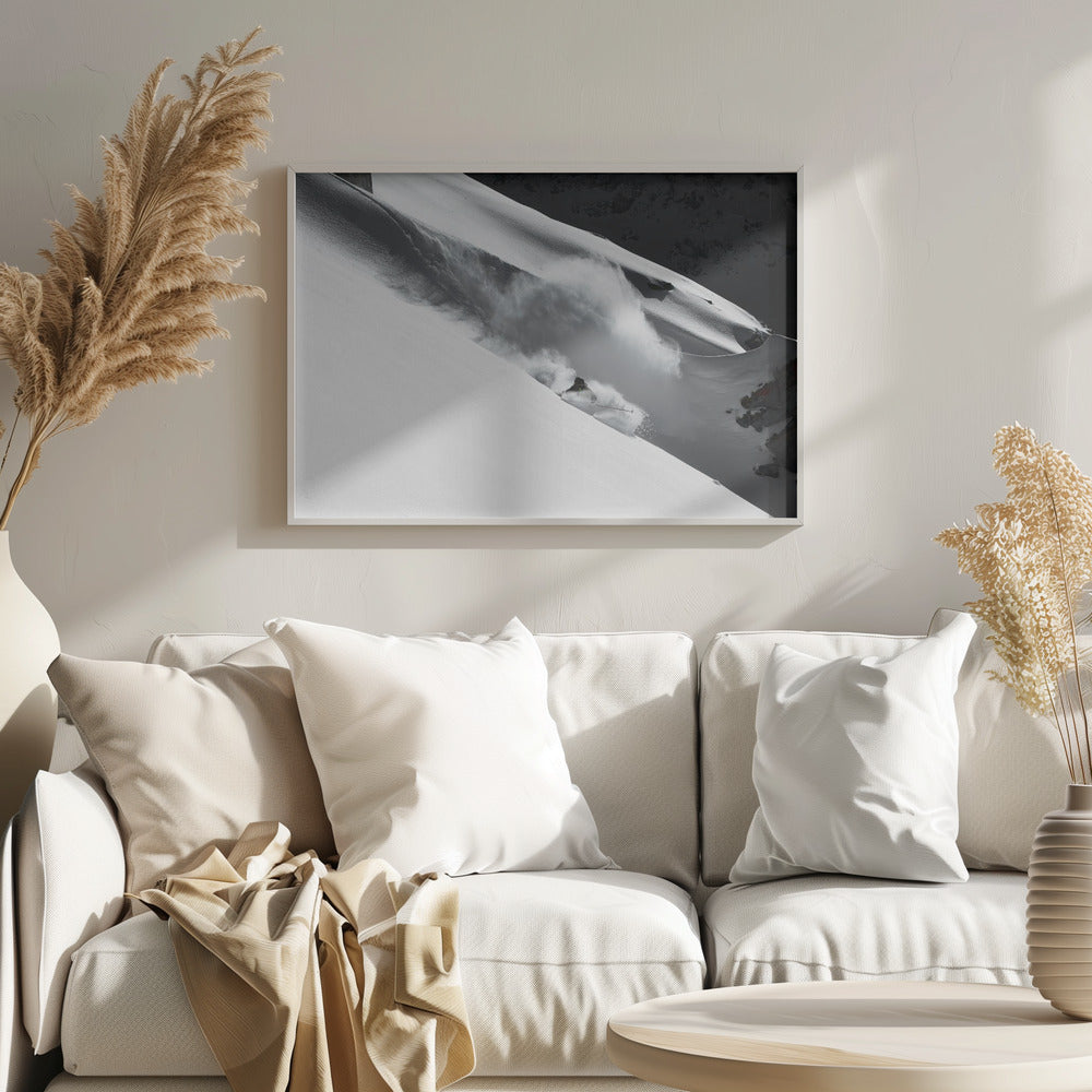 Schneewolke | Poster - Kunstdruck