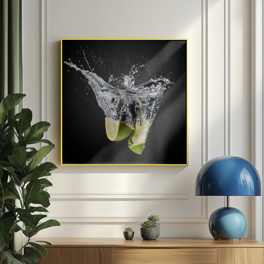 Frische Limetten! | Poster - Kunstdruck