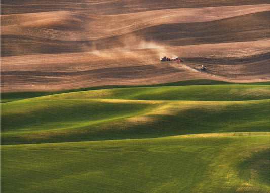 Terres agricoles | Papier Peint Photo