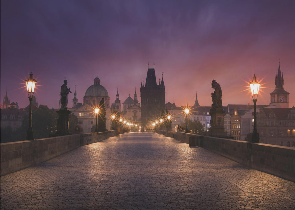Puente de San Carlos, Praga | Papel Pintado Fotográfico