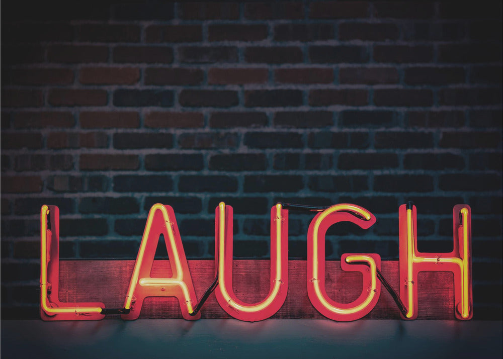 Grin i neon | Fototapeter
