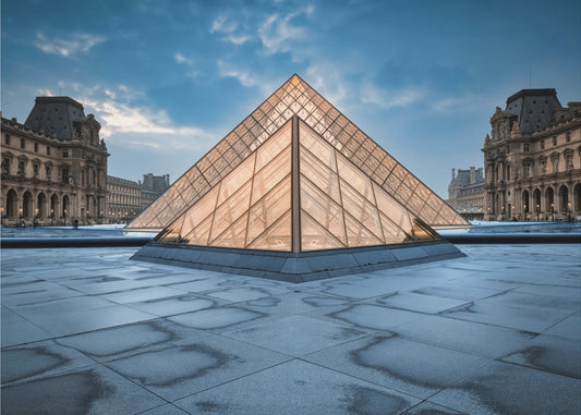 Triangle de lumière | Papier Peint Photo