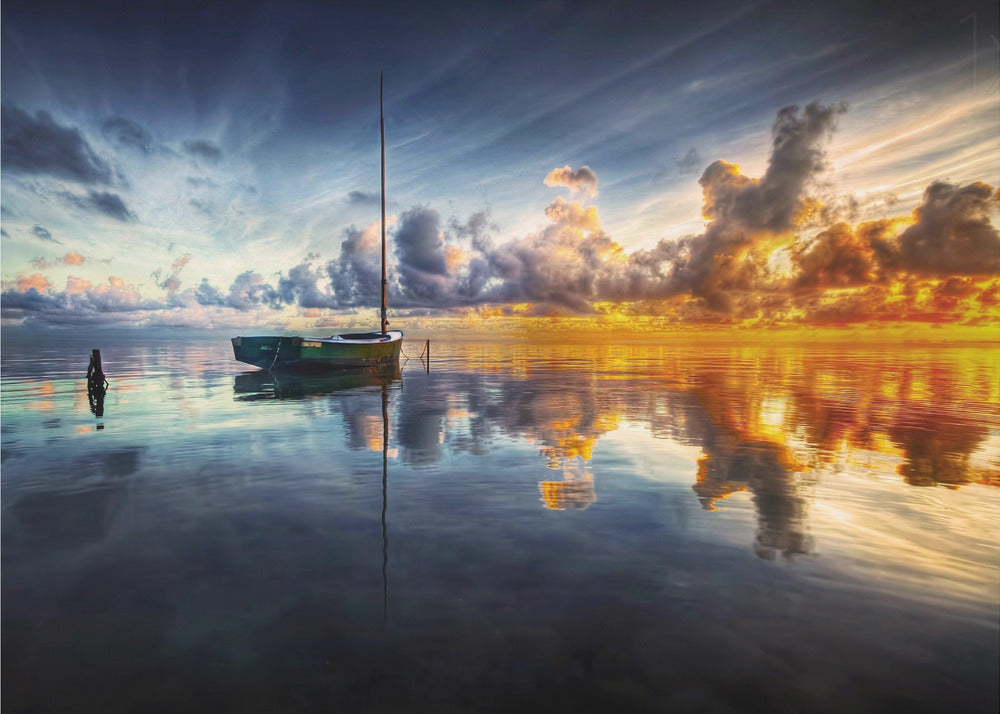 En tid för reflektion | Fototapet