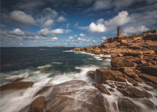 Der Leuchtturm von Ploumanac'h | Fototapeten