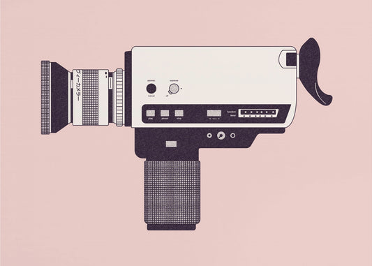 Super 8-kamera | Lerretsbilder